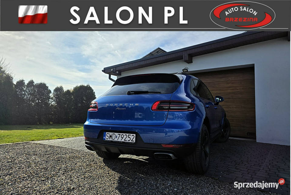 Porsche Macan serwis ASO krajowy FV23 I 2014 Rok produkcji 2017 sprzedam