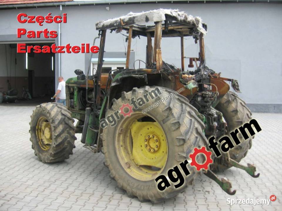 John Deere 6300 części skrzynia biegów silnik Byków