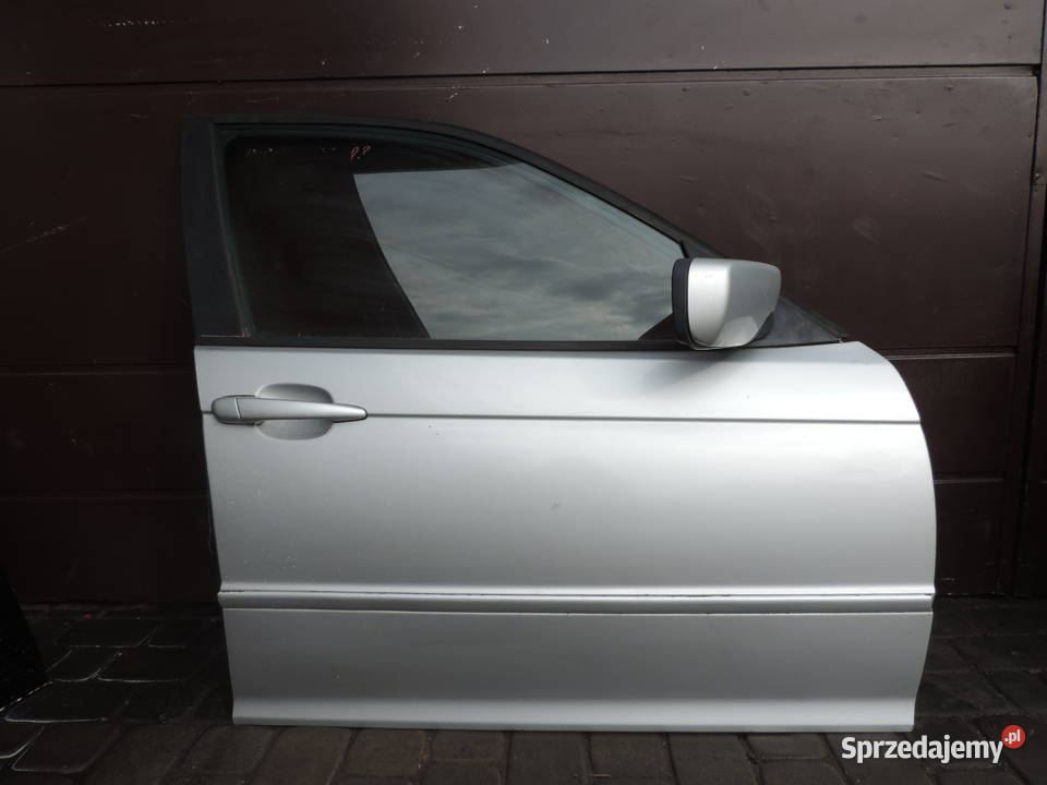 DRZWI PRAWY PRZÓD BMW E46 SEDAN FL TTITAN SILBER osobowe Nowy Sącz