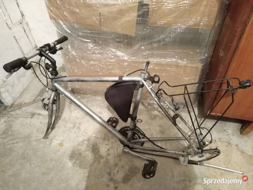 Rama rowerowa plus koło przednie