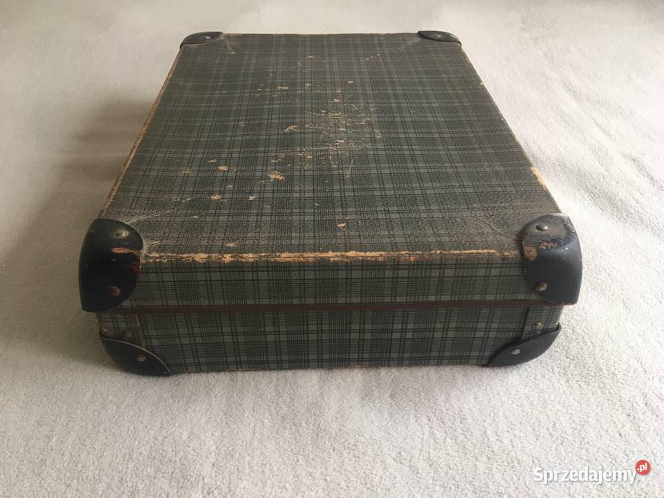 PRL stara walizka mała Kolekcje Kołobrzeg