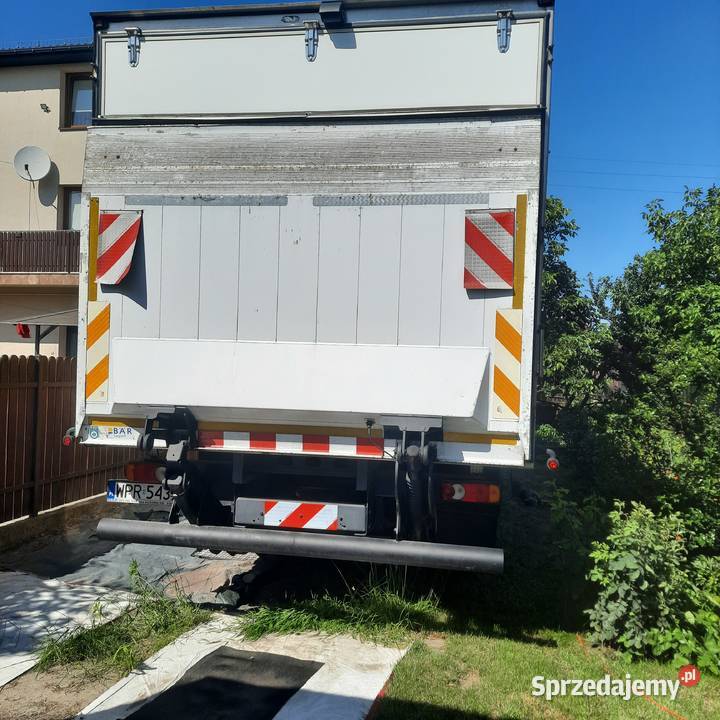 DAF LF55250 Kontener z windą 18 palet gotowy do Rok produkcji 2012 mazowieckie Raszyn sprzedam
