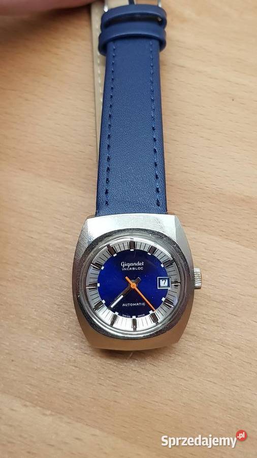 Zegarek Gigandet 1970s szwajcarski automat Unisex Chorzów