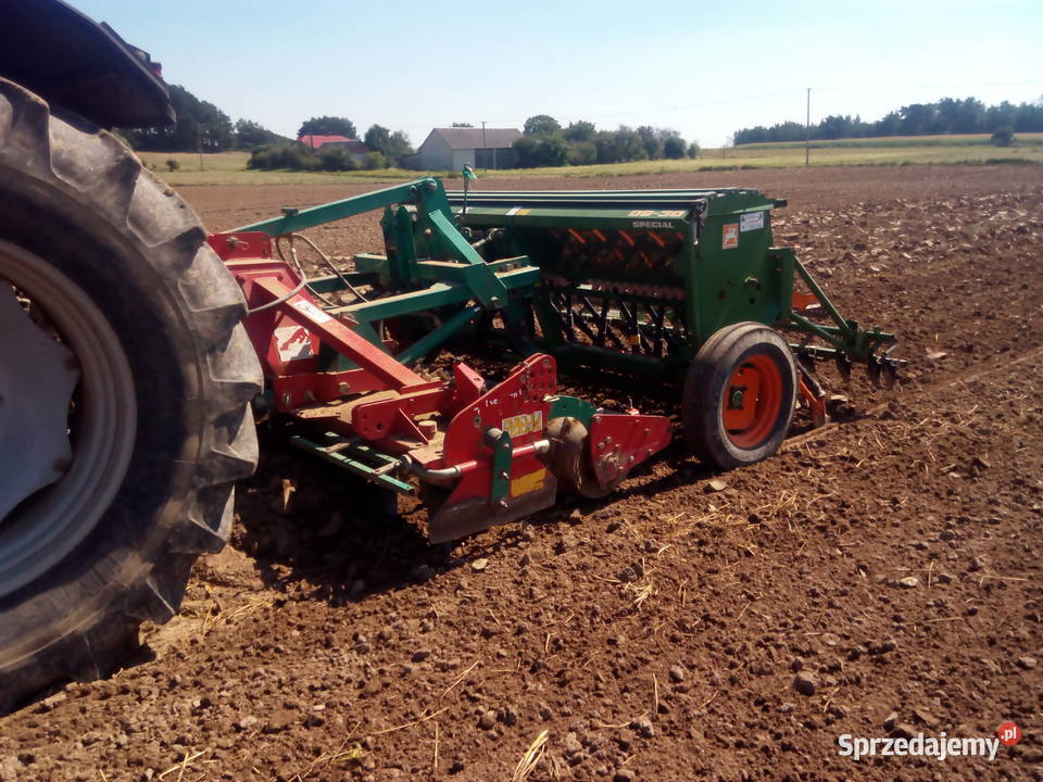 zestaw w brony siewny kuhn brona wirowa siewnik