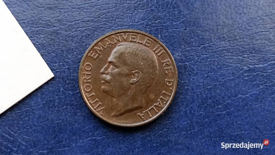 Stare monety 10 centesimo 1929 Włochy Lesko