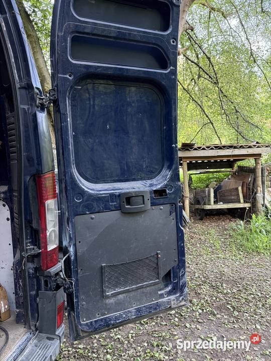 Drzwi tylne H3 jumper boxer ducato uszkodzone Rok produkcji 2007