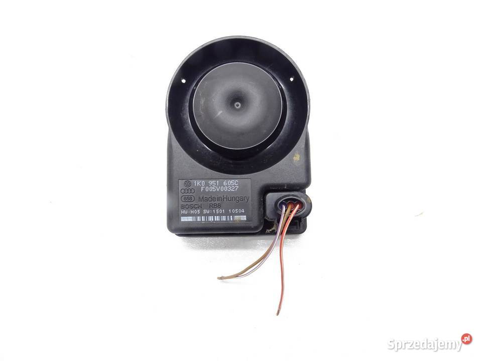 SYRENA ALARMU KLAKSON SYGNAŁ DZWIĘKOWY