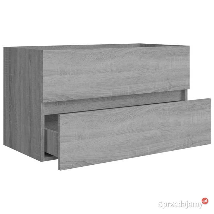 Szafka pod umywalkę szary dąb sonoma 80x385x45 Pozostałe Warszawa