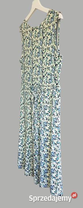 Damska sukienka letnia kwiatowa na ramiączkach małopolskie Chrzanów sprzedam