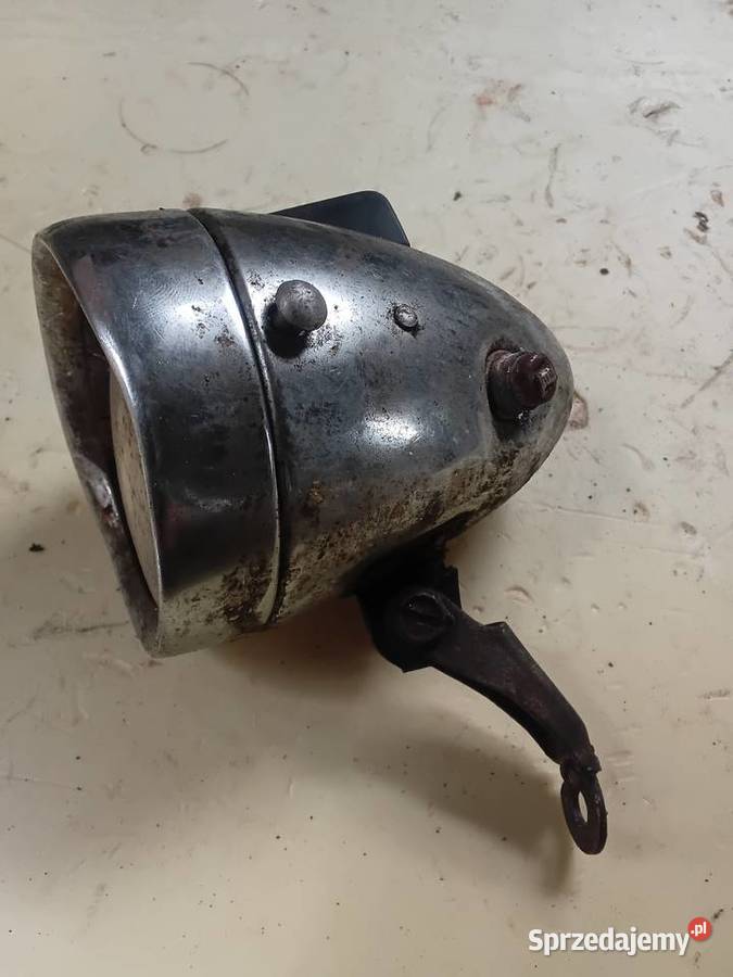 Stara lampka rowerowa Milejewo