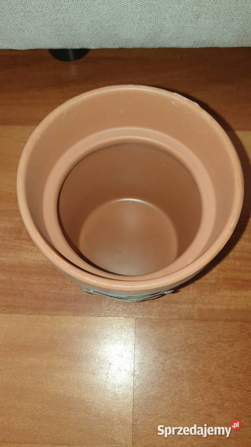 Osłonka doniczka gliniana ceramiczna Plants Warszawa sprzedam