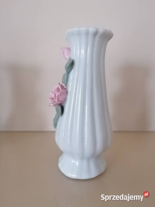 porcelanowy wazonik vintage łódzkie Łódź