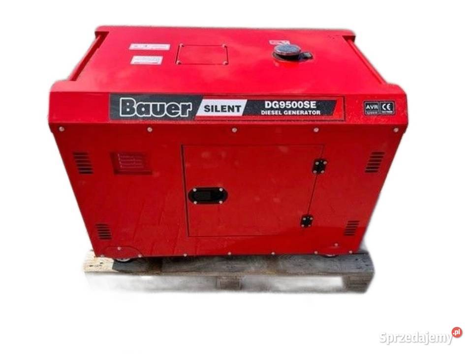 Agregat Generator prądotwórczy Bauer GFS8 ATS śląskie Kiczyce sprzedam