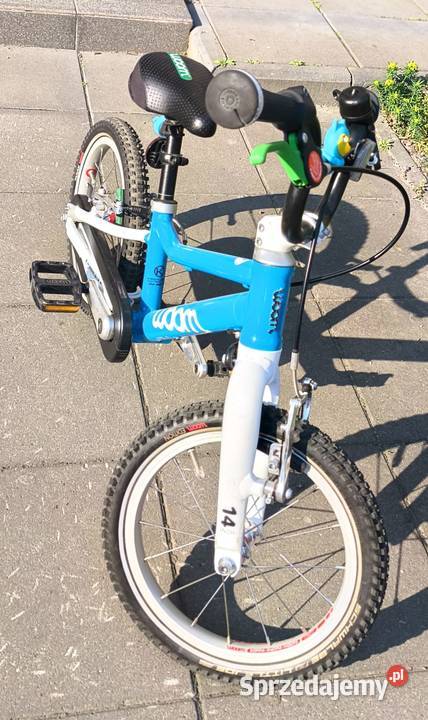 Rowerek WOOM 2 niebieski Stan KASK i Akcesoria dolnośląskie Kłodzko