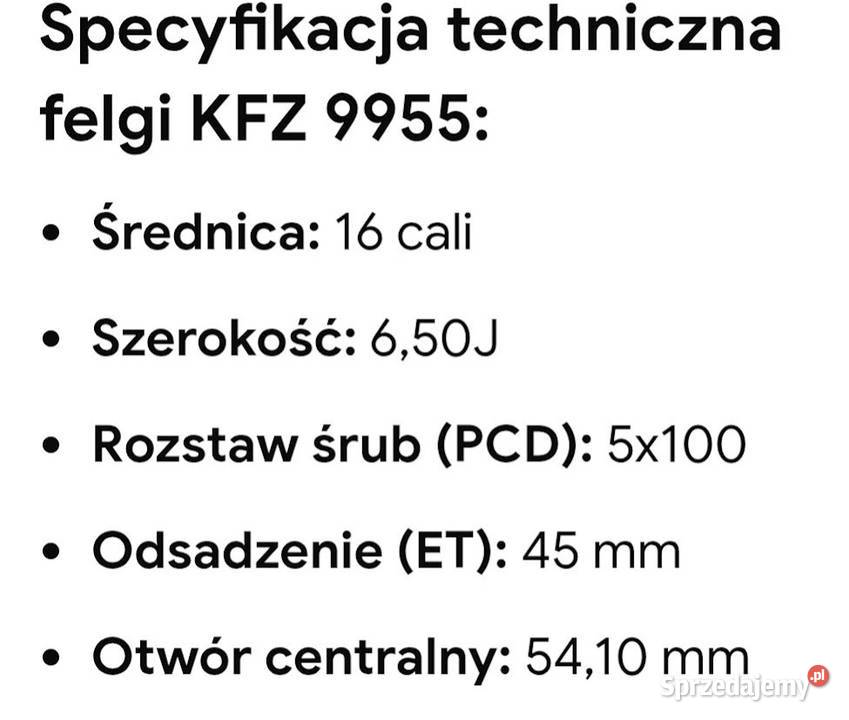 4 felgi stalowe 5x110 16 opony kpl mazowieckie Warszawa