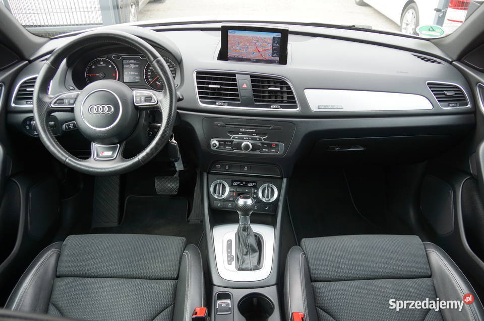 Audi Q3 20 TDI VR 177 4x4 SLine Navi Połskóra elektryczne lusterka Nowy Sącz