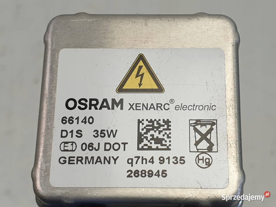 ŻARNIK ZAPŁONNIK KSENON XENON OSRAM XENARC D1S Janów