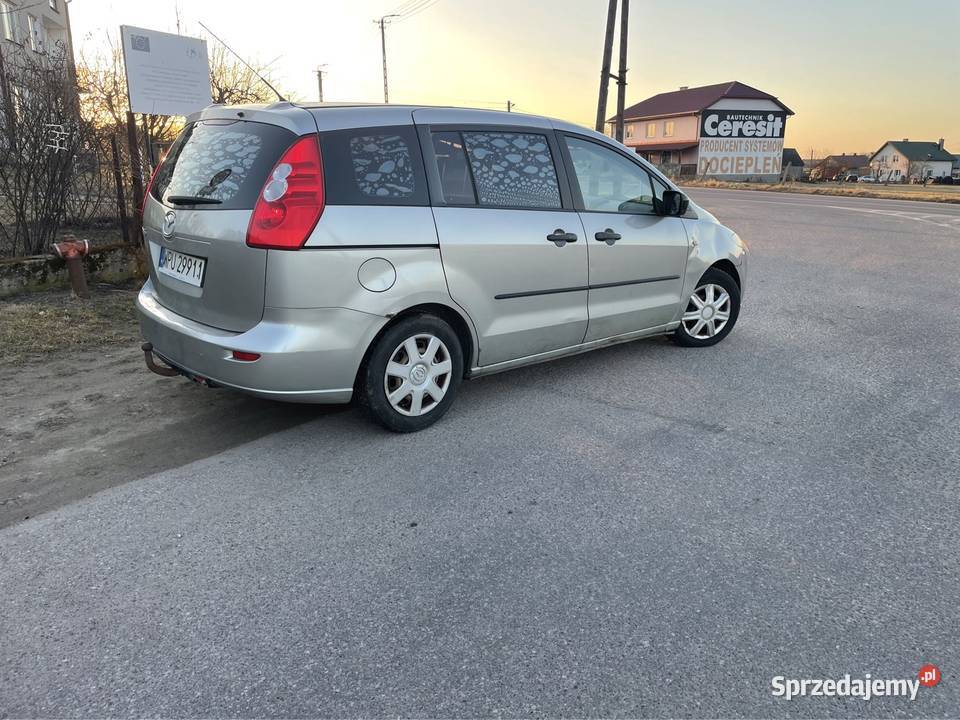 Mazda 5 18benz klima Hak 7os podgrzewane fotele Rutki-Kossaki sprzedam