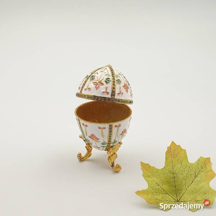 Jajko jajo faberge pojemniki szkatułka Zawiercie