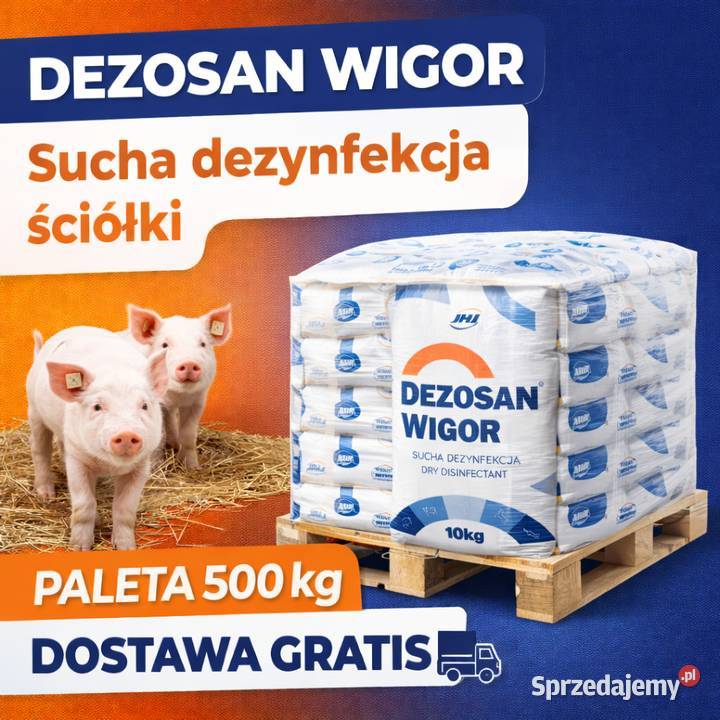 Dezosan Wigor DOSTAWA 1000 do suchej dezynfekcji Trzebnica