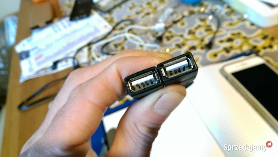 Przewód Host USB żeński micro USB męski 12 27 2 Tychy