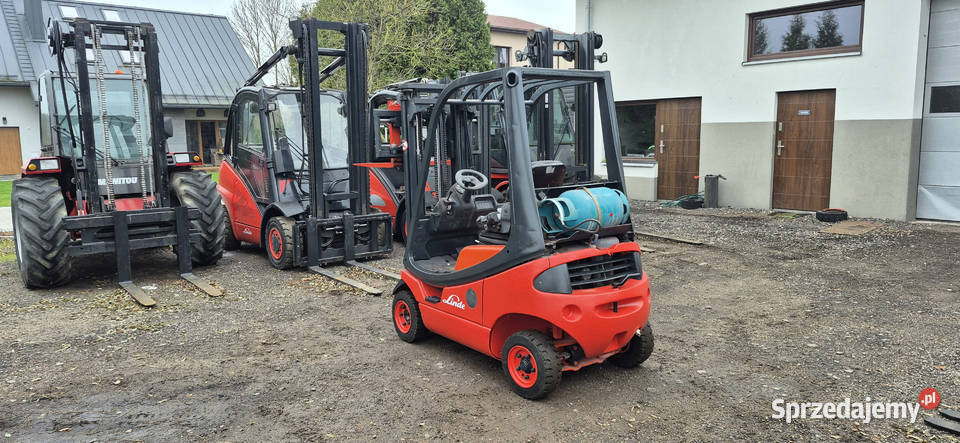 Wózek Widłowy Linde H16T 2600 mth Triplex 470 m Linde Małkinia Górna