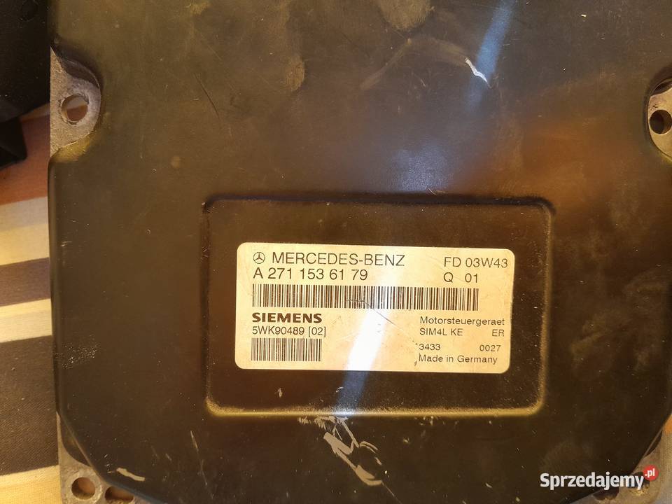 W203 18K Komputer Stacyjka z kluczykiem Zestaw Krosno Odrzańskie