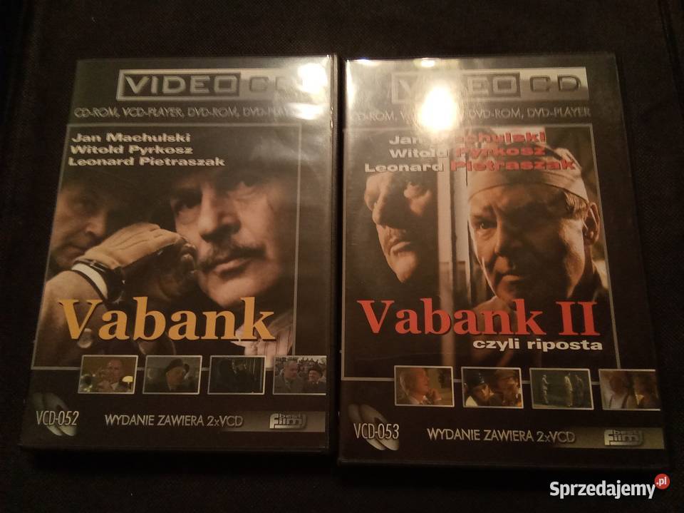 Vabank dwie części filmy komplet Warszawa
