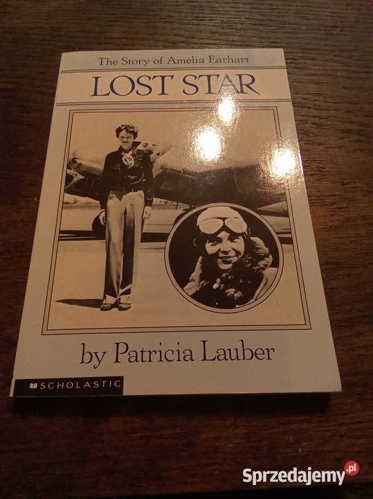 Lost star Amelia Earhart angielsku miękka Warszawa