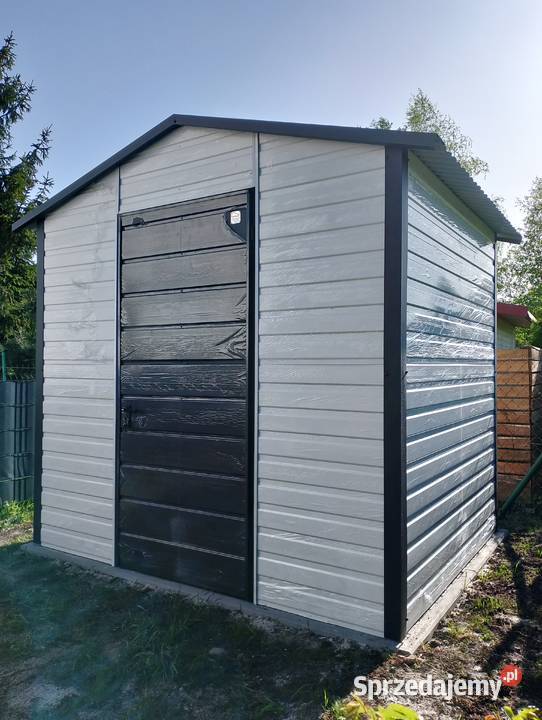 Biały Garaż Blaszany Na narzędzia SchowekWiatka Dom i Ogród Brzozów sprzedam