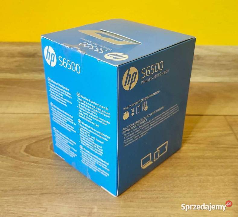 Głośnik przenośny HP S6500 Wireless Speaker w kujawsko-pomorskie Ciechocinek