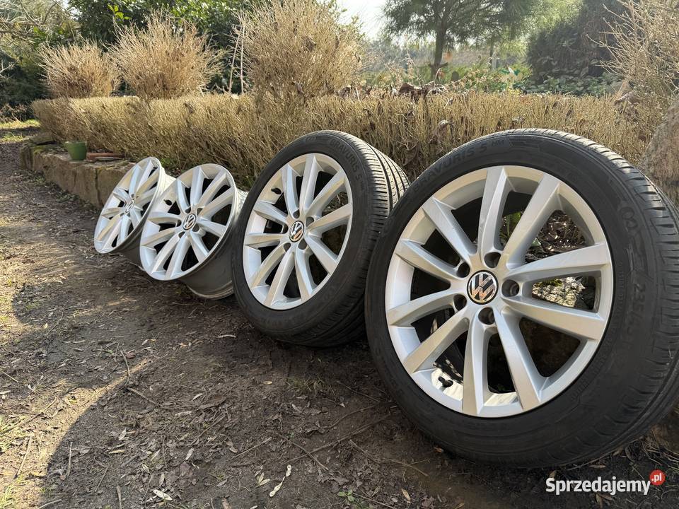 Alufelgi VW 17 5x112 Passat Golf Caddy Tiguan aluminiowe Felgi Góra sprzedam