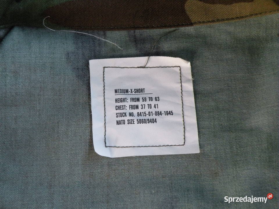 Bluza BDU woodland Medium x short Wrocław