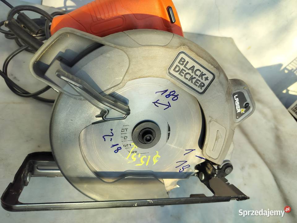 BLACK DECKER PILA TARCZOWA RECZNA LASER Kęty