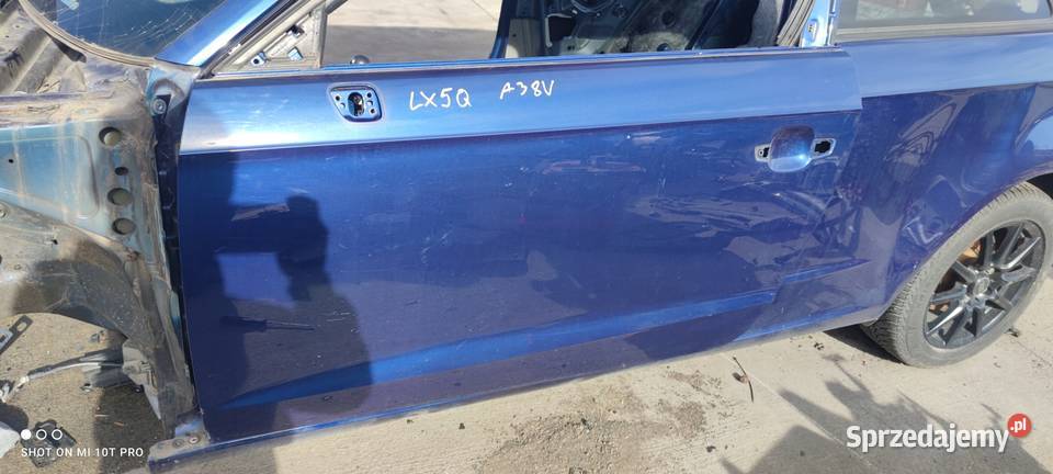 DRZWI LEWY PRZÓD AUDI A3 8V3 LX5Q 3DRZWI sprzedam