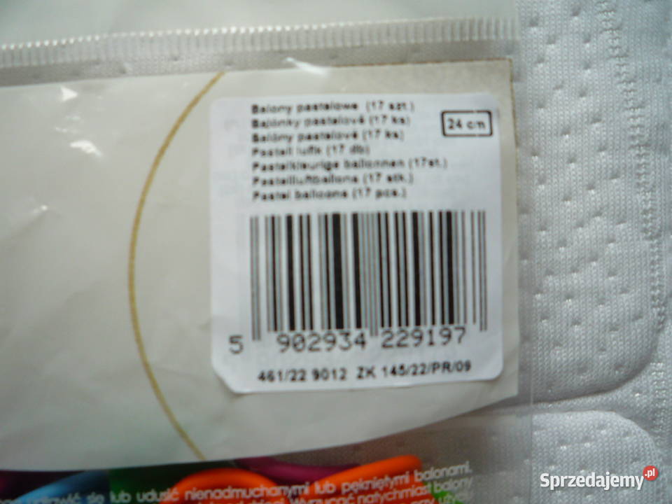 17 sztuk Kolorowe Balony Party Bal Przyjęcie sprzedam