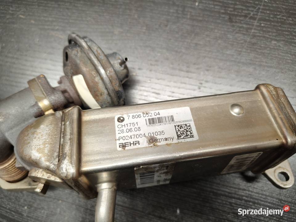 Bmw e87 n47 123d chłodnica spalin EGR sprawna Aleksandrów Łódzki
