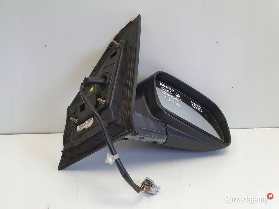 PRAWE LUSTERKO Honda CIVIC VII 0006r PASAŻERA 5 osobowe lubelskie Chełm