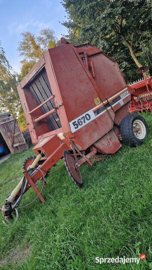 Prasa rolująca Hesston 5670 Owijanie sznurkiem Rolujące (belujące) mazowieckie sprzedam
