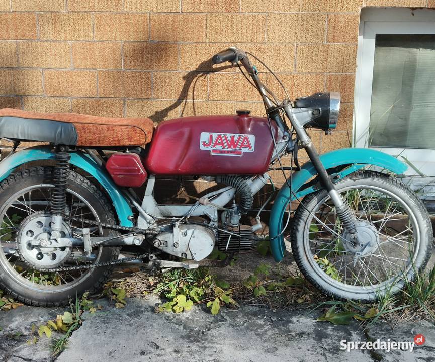 Jawa Mustang Jawka 50 motorower PRL Łuków