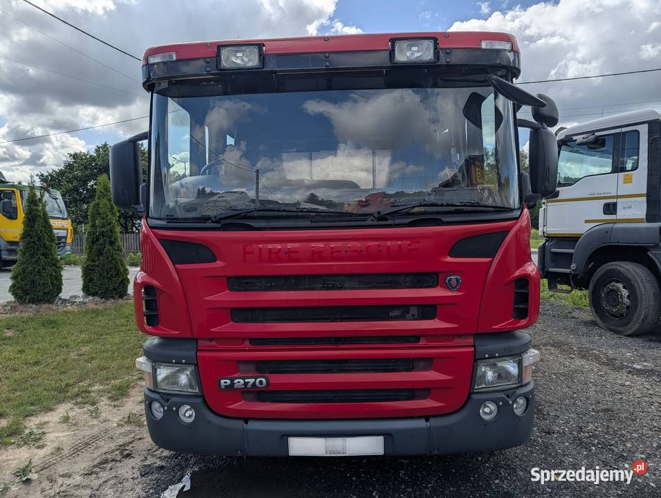 Scania P270 STRAŻ POŻARNA sprowadzony Ropczyce