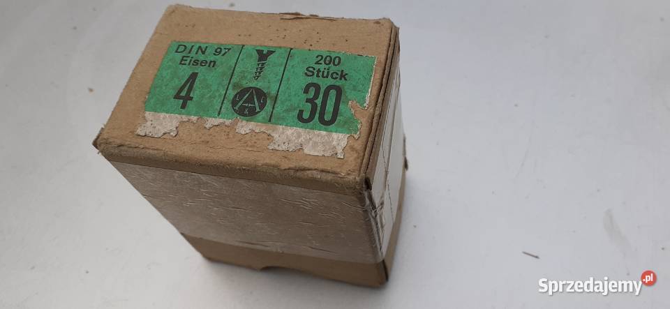 Wkręty 4 x 30mm 200 nowez stali kujawsko-pomorskie Tuszkowo sprzedam