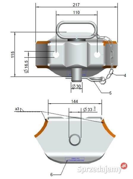 Zaczep FBR40 750002KR małopolskie