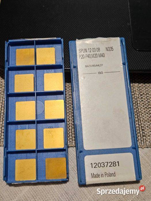 Płytki tokarskie SPUN 12 03 08 N335 Baildonit Produkcja