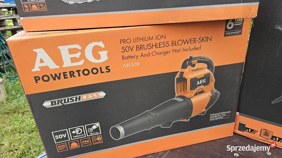 Zestaw elektronarzędzi AEG 50v akumulatorowy Zatory