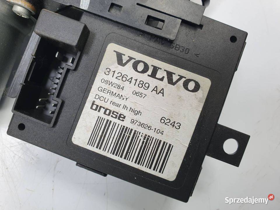 SILNICZEK SZYBY LT VOLVO V50 31264189AA Lipno