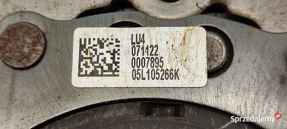 VW TIGUAN II KOŁO DWUMASOWE 20TDI 05L105266K osobowe