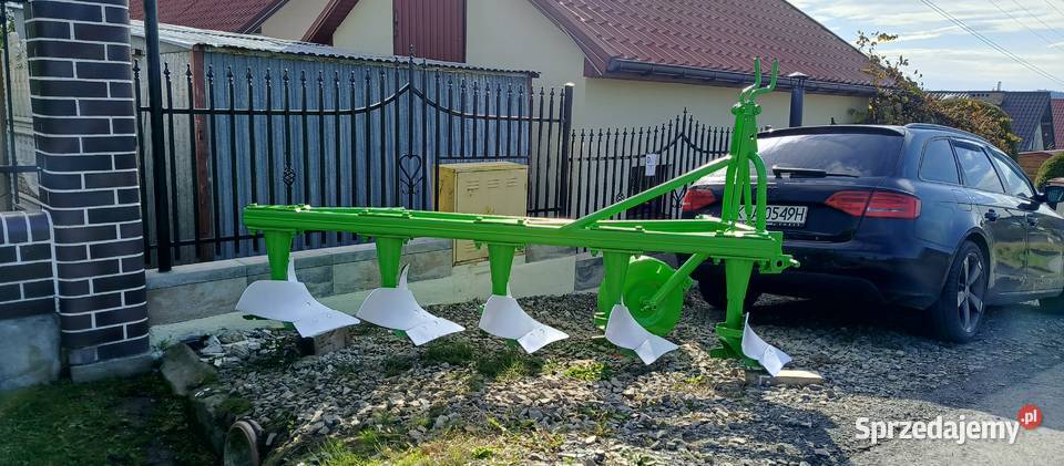 Pług podorywkowy Unia Grudziądz 5 nieuszkodzony Olszyny