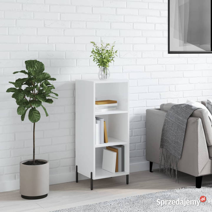 Szafka biała połysk 345x325x90 materiał