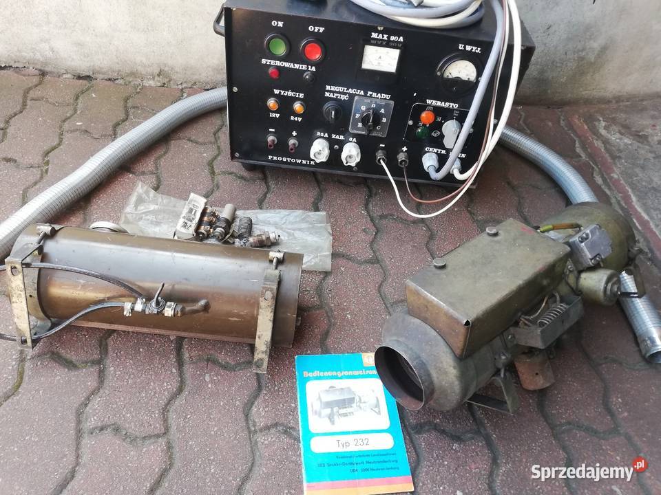 webasto ogrzewanie prostownik DDR 12 V Stąporków